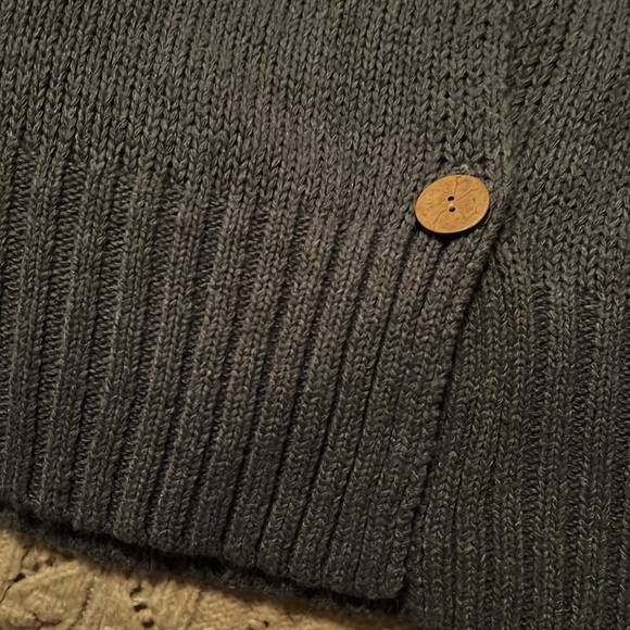 MissLook Denim Colored Cardigan Sweater - size Large - Picture 5 of 5